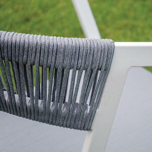 Auto Stackable Armchair - White | Silverblack