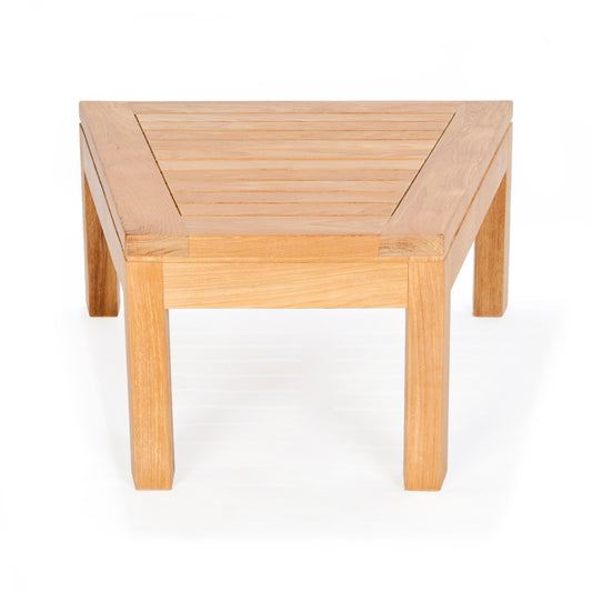 Dotty Teak Triangle Table