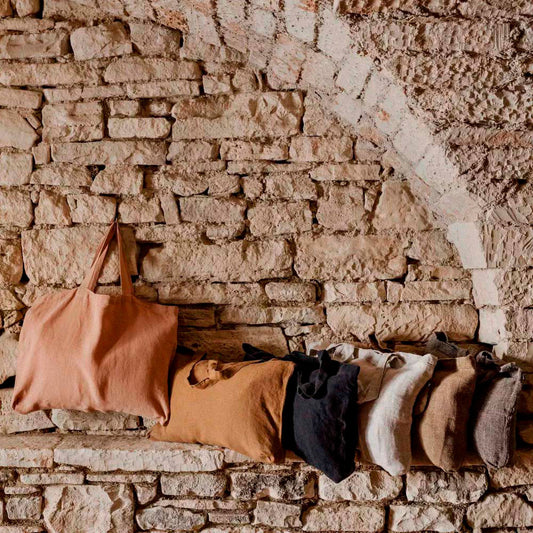 Cuba Beach Bag 60 x 35 cm - Brick