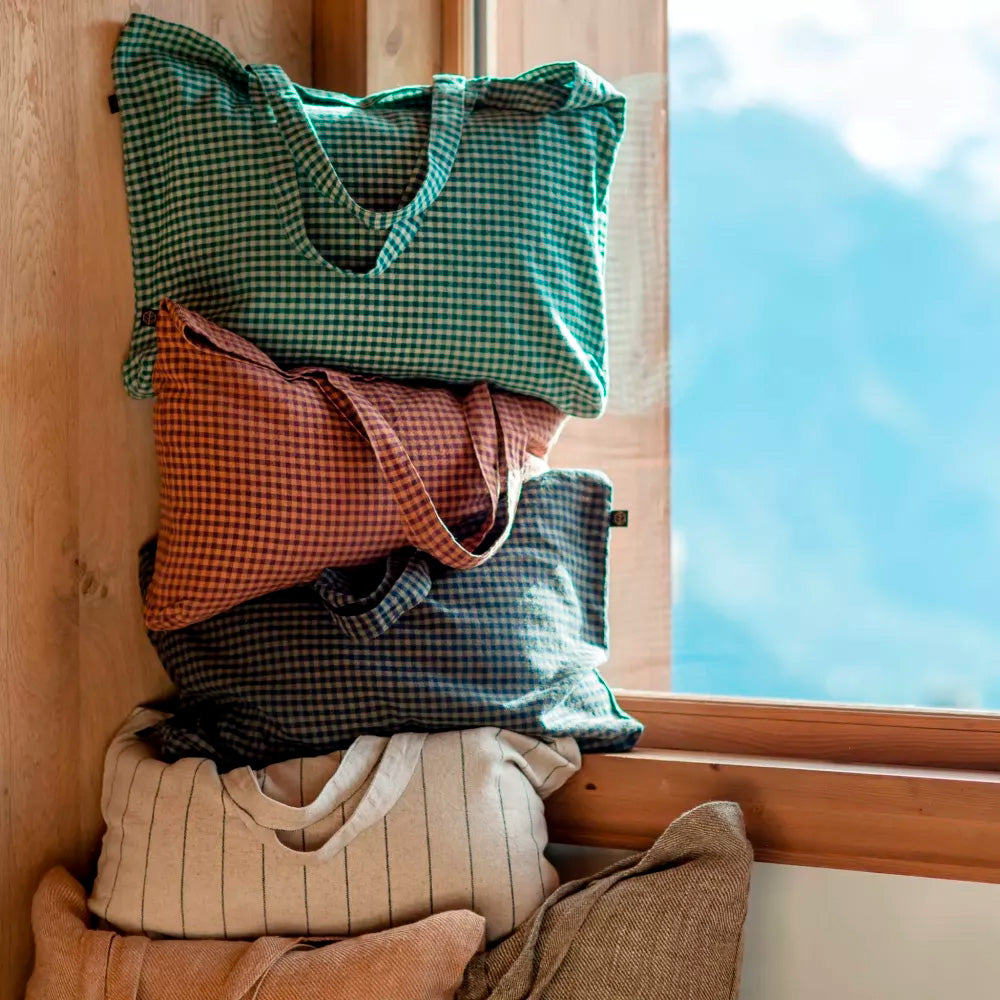 Cuba Beach Bag 60 x 35 cm - Charbon