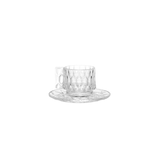 Jellies Family Crystal Coffee Cups - Crystal