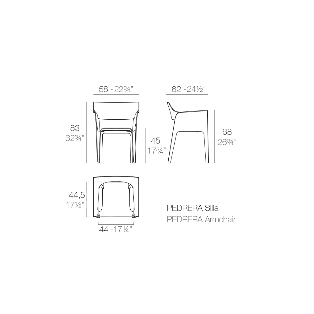 Pedrera Armchair - Ecru