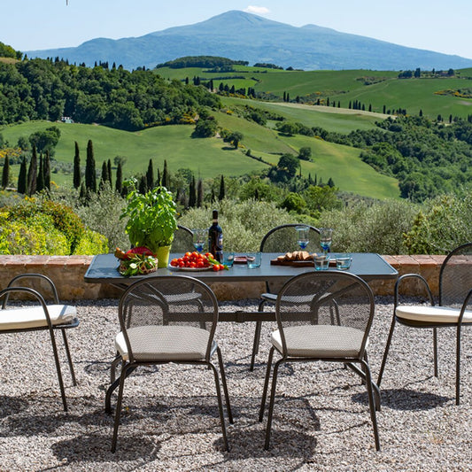 Ronda Armchair - Antique iron