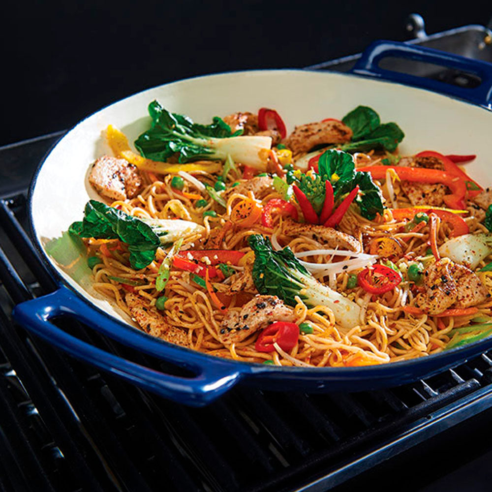 Cast Grilling Wok