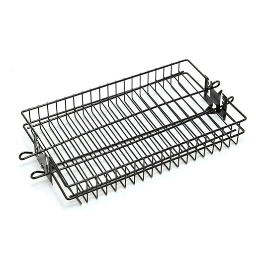 Non-Stick Flat Spit Basket Grill Pro