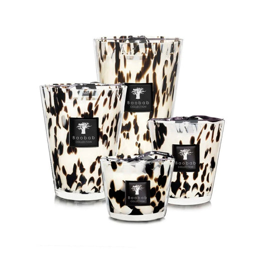Pearls Black Candle - Max 24