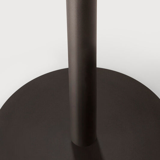 Blend Dining Table Base - Dark Bronze Metal