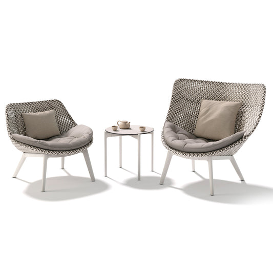 Mbrace Alu Club Chair - Pepper