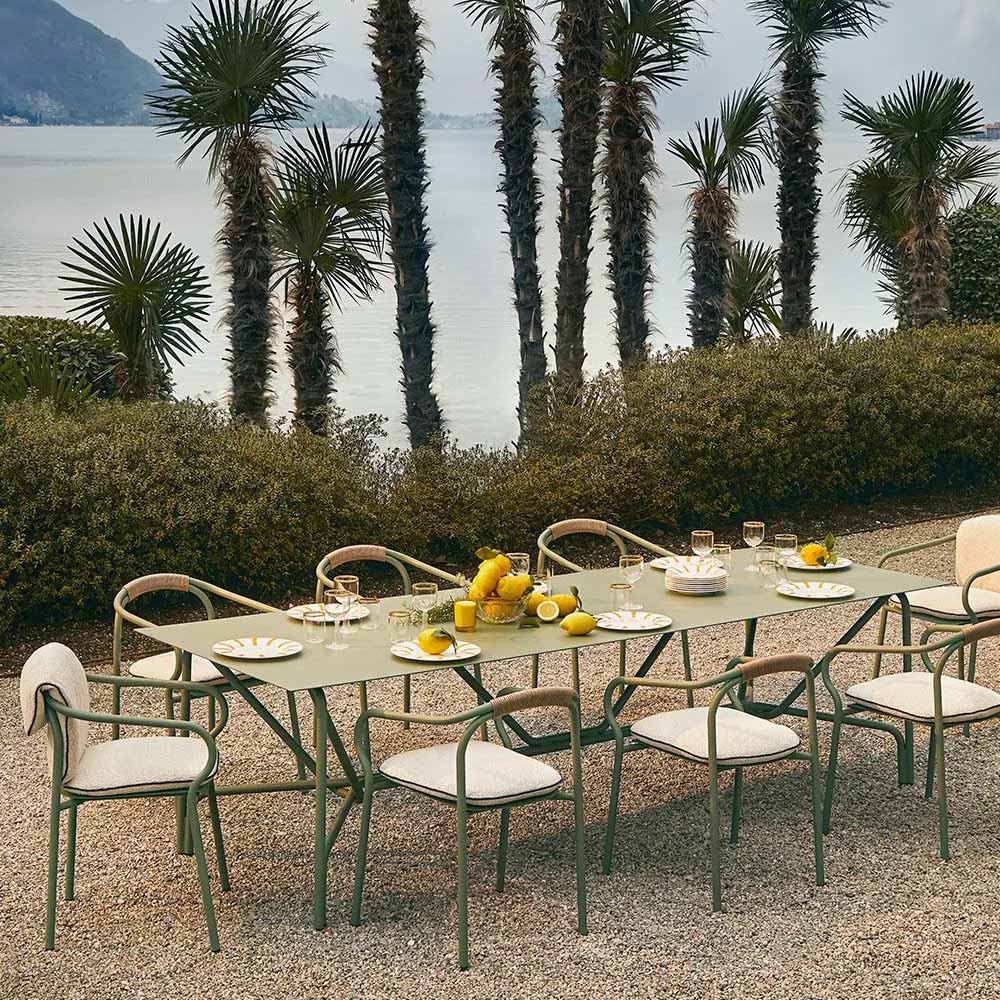 Salò Aluminum Dining Table