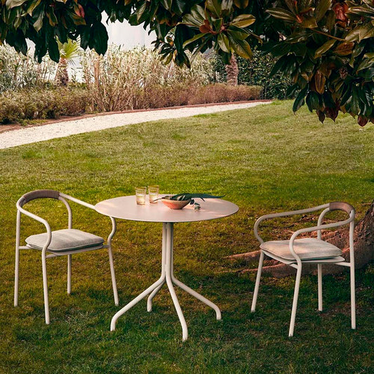 Salò Round Aluminum Table