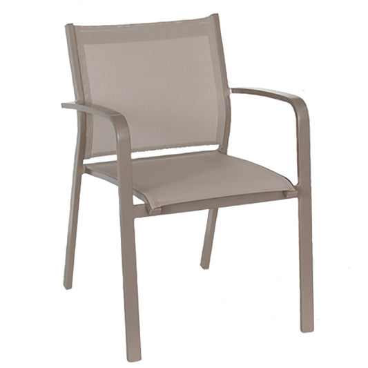 Gallis Stackable Armchair - Champagne khaki