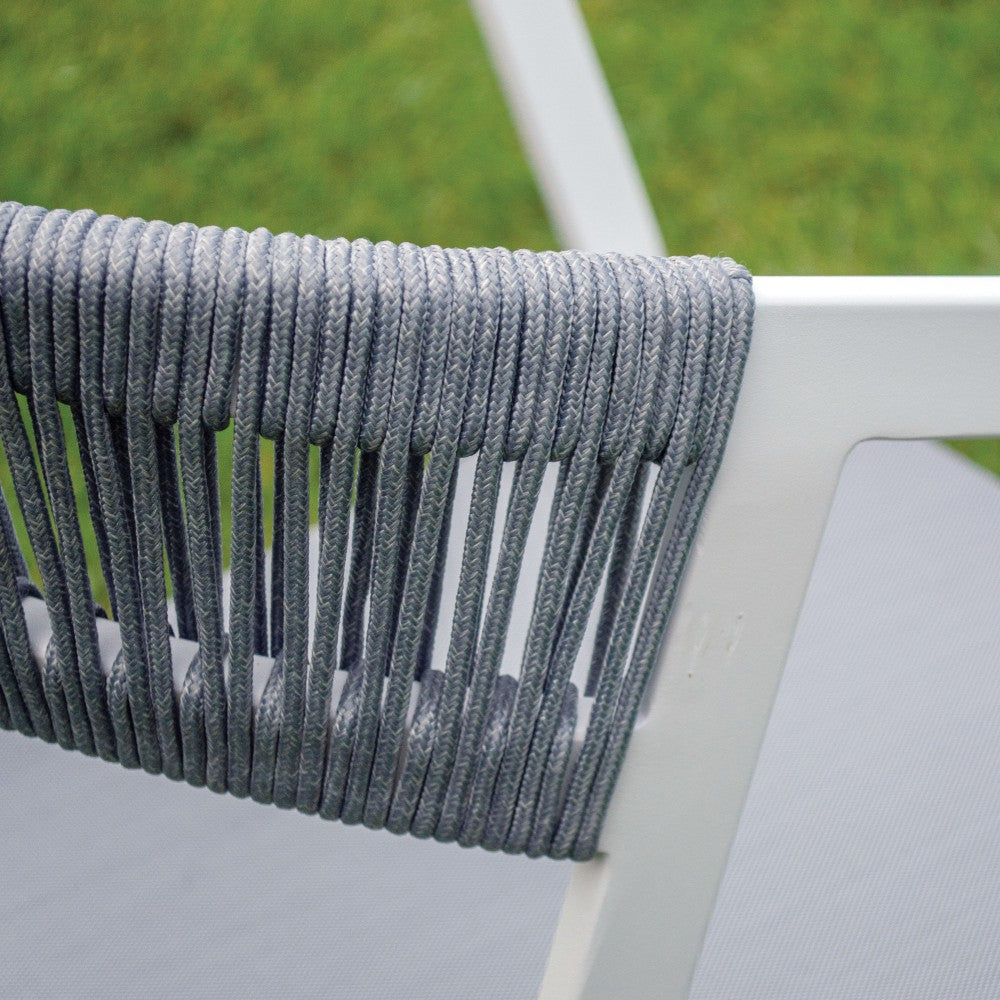 Auto Stackable Armchair - White | Silverblack