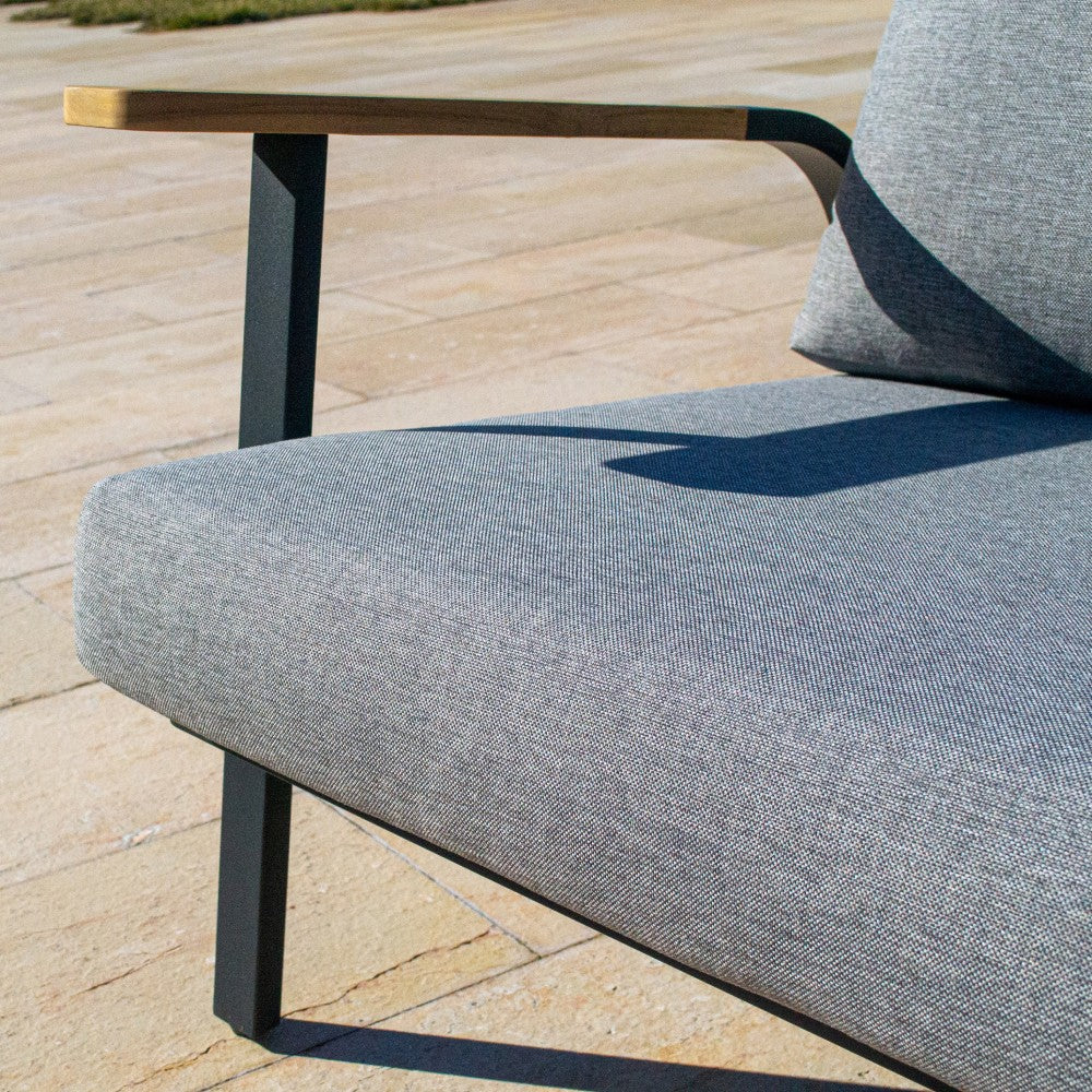 Dandy 3 Seat Sofa - Charcoal|Grey
