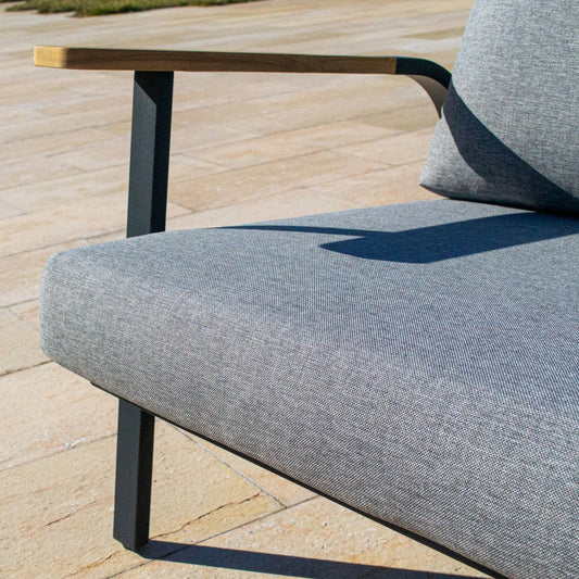 Dandy 3 Seat Sofa - Charcoal|Grey