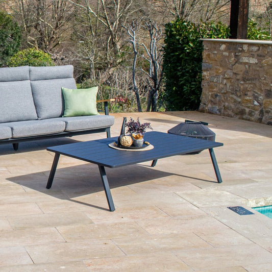 Dandy Rectangle Coffee Table - Charcoal