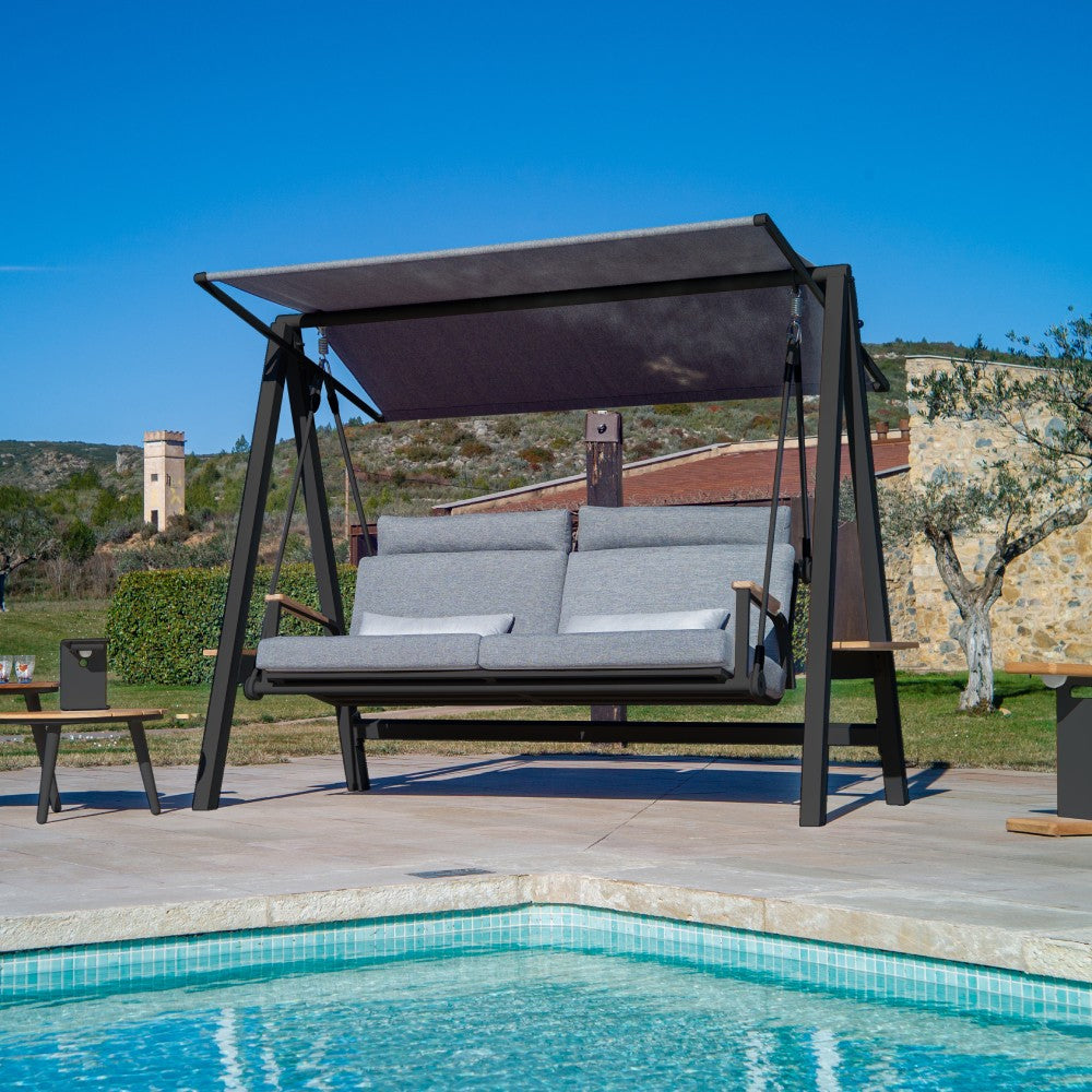 Dandy Swing with cushion - Charcoal|Grey