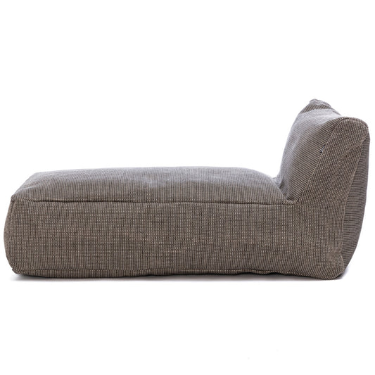 Dotty Pouf Long Chair - Grey