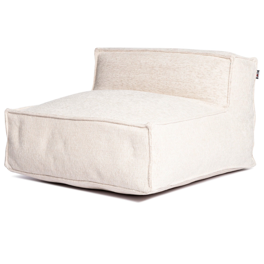 Silky Single Seat Pouf - Beige