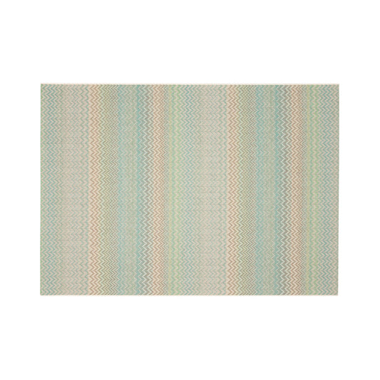 Ziggy Outdoor Carpet - Lime | Beige