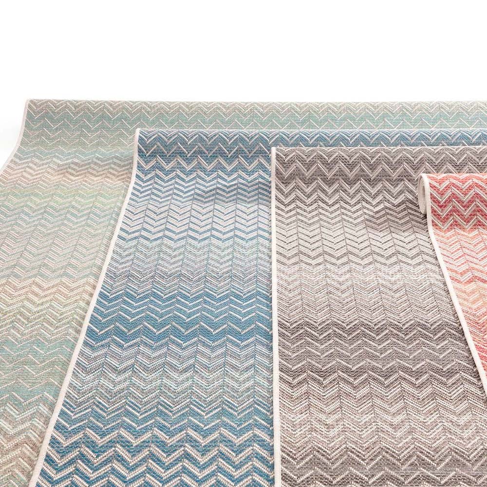 Ziggy Outdoor Carpet - Blue | Beige
