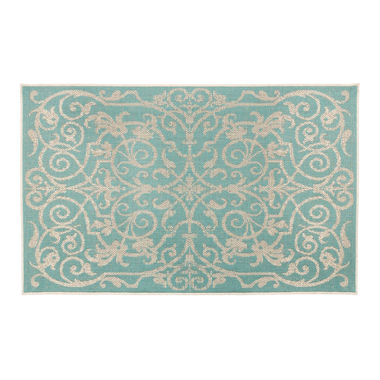 Summer Quai Outdoor Carpet - Turquoise