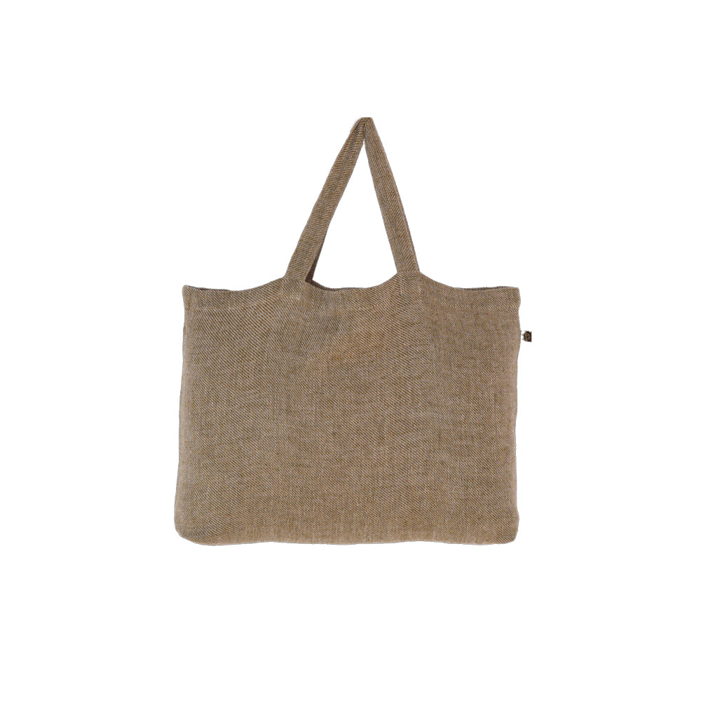 Cuba Beach Bag 60 x 35 cm - Charbon