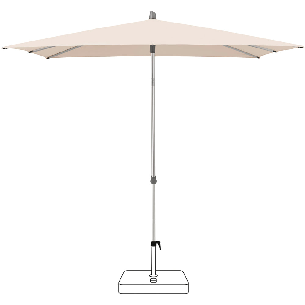 Alu-Smart Parasol 250x200 cm - Ecru