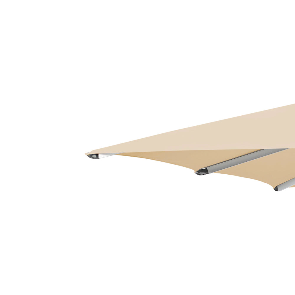 Fortello LED Easy Parasol 300x300 cm - Ecru