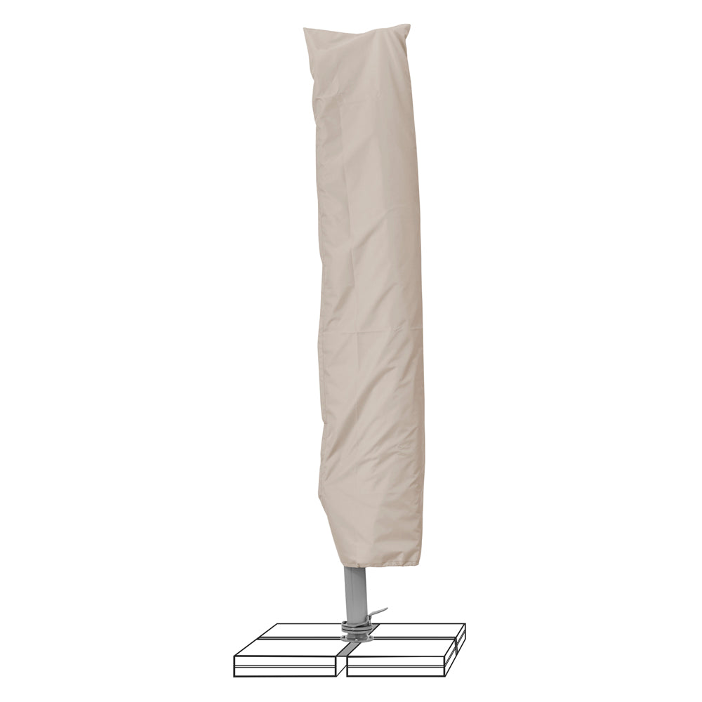 Varioflex Parasol 300x300 cm - Light grey