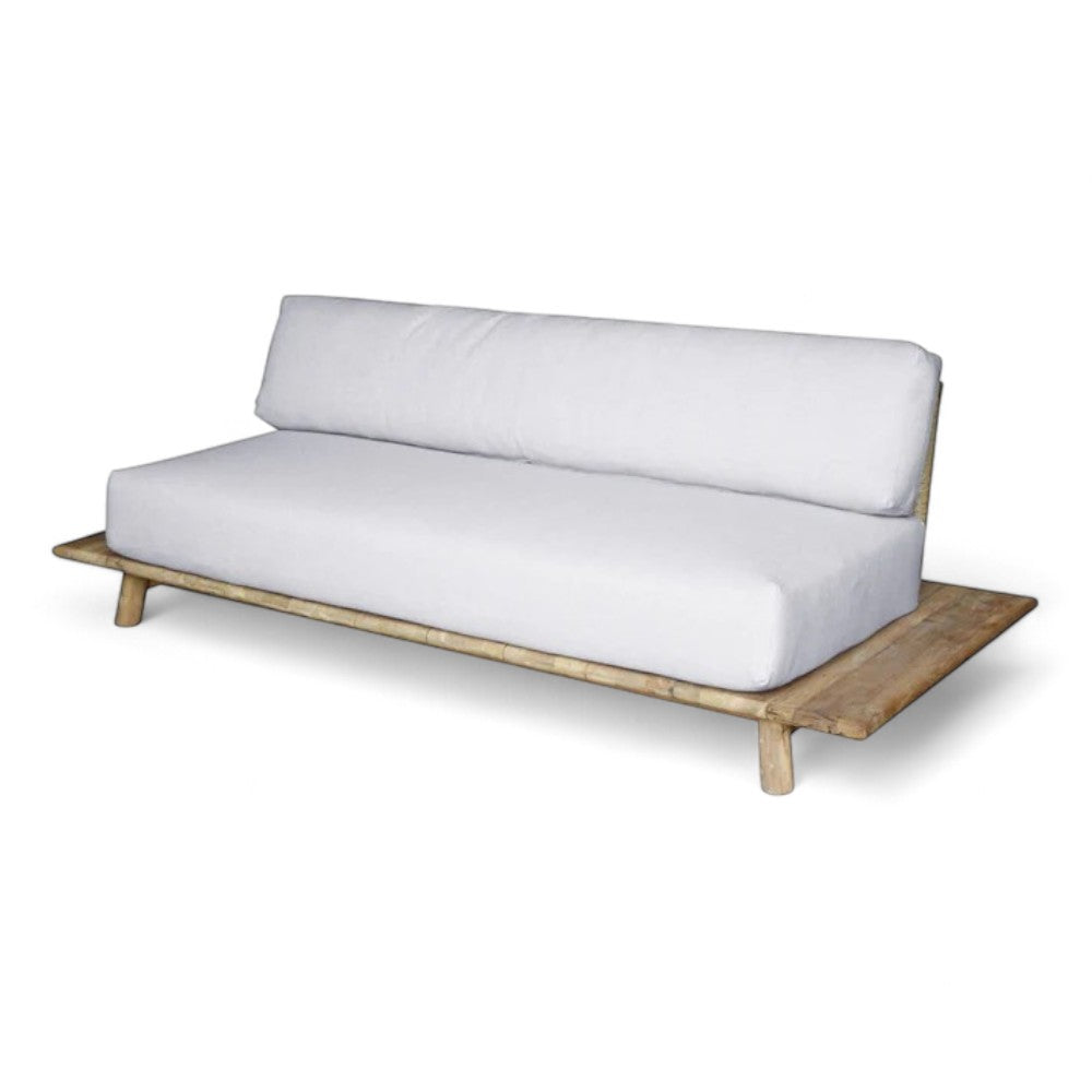 Rizza 3 Seater Teak Sofa