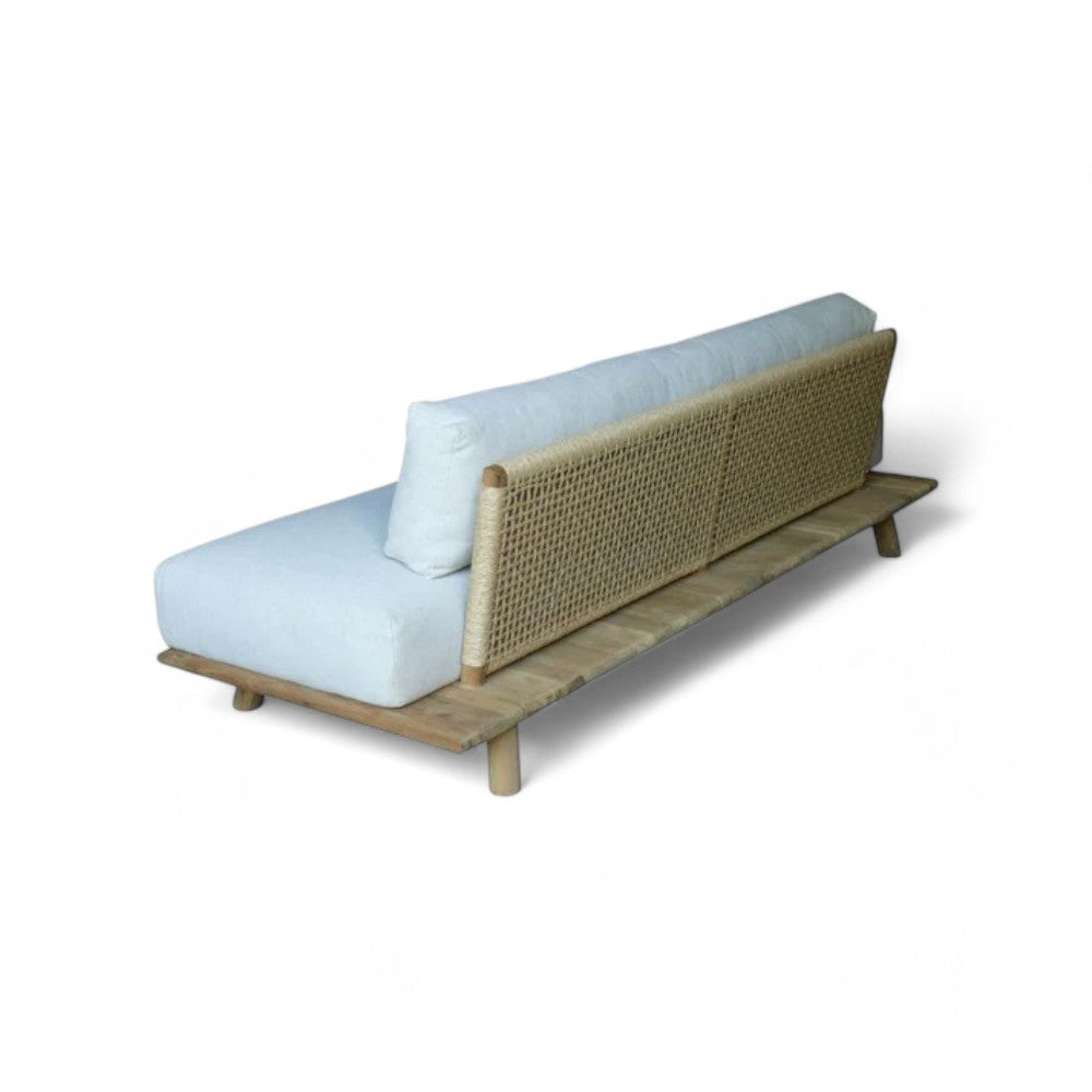 Rizza 3 Seater Teak Sofa