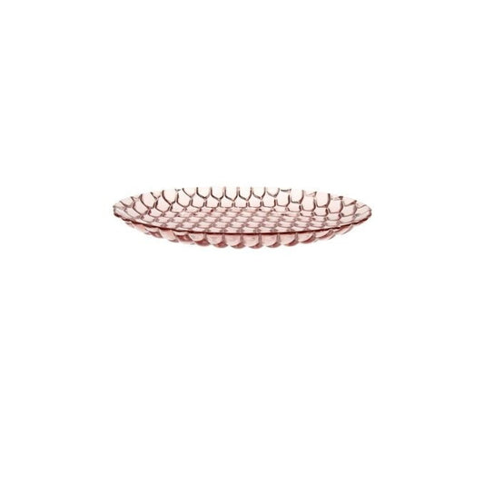 Jellies Family Crystal Dinner Plates - Pink