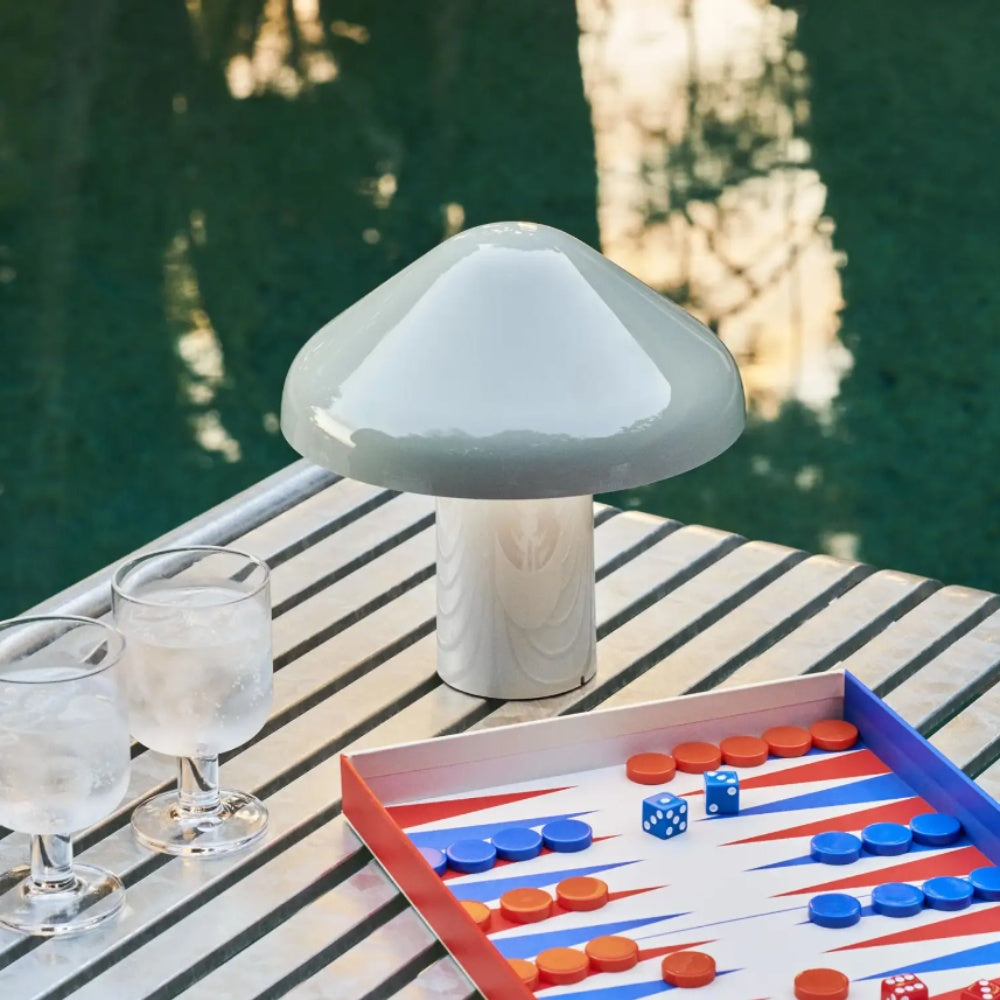 Pao Portable Lamp - Cool grey