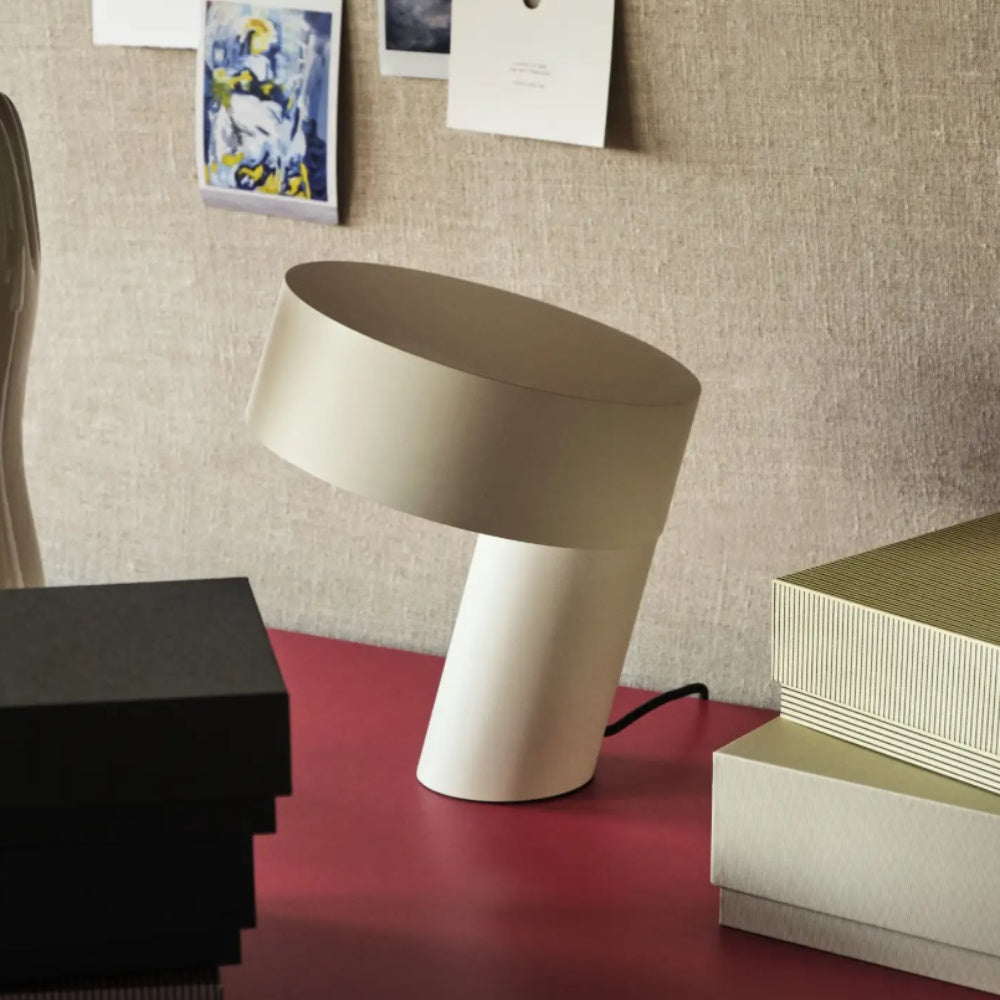 Slant Lamp - White