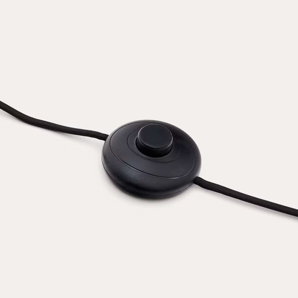 Nibla metal floor lamp - Black | Terracota