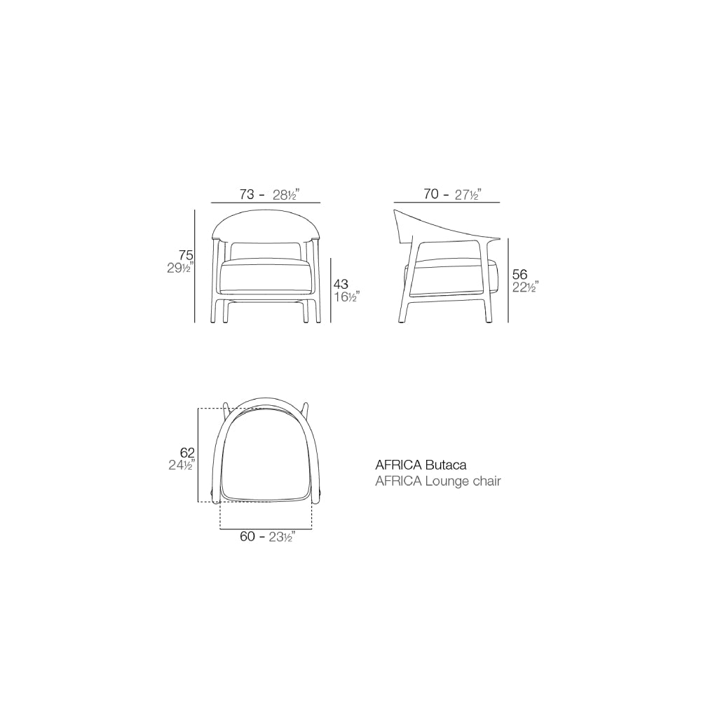 Africa Lounge Chair