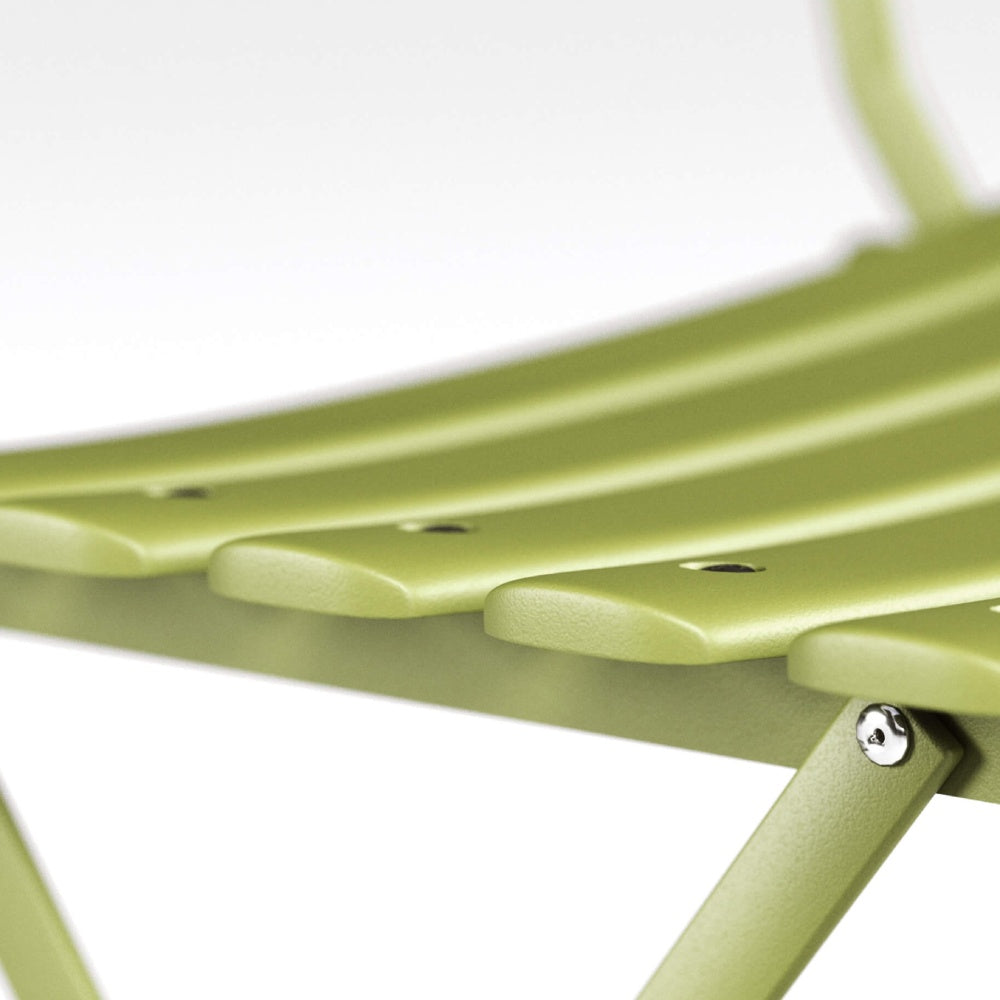 Arc en ciel Set 2 folding chairs 1 folding table - Miltary green
