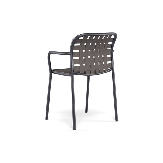 Yard Armchair 58x55 cm - Black | Grey Black