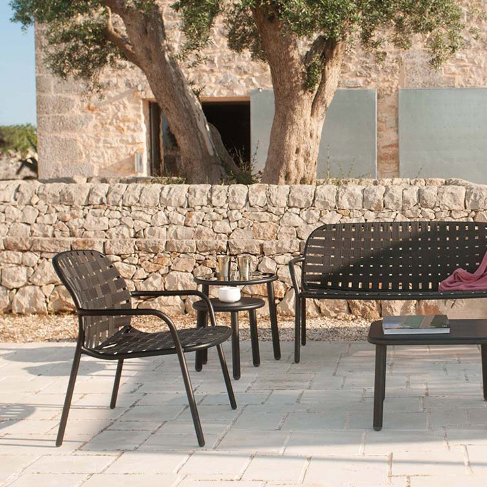 Yard Lounge Chair 73x71,5 cm - Black|grey black