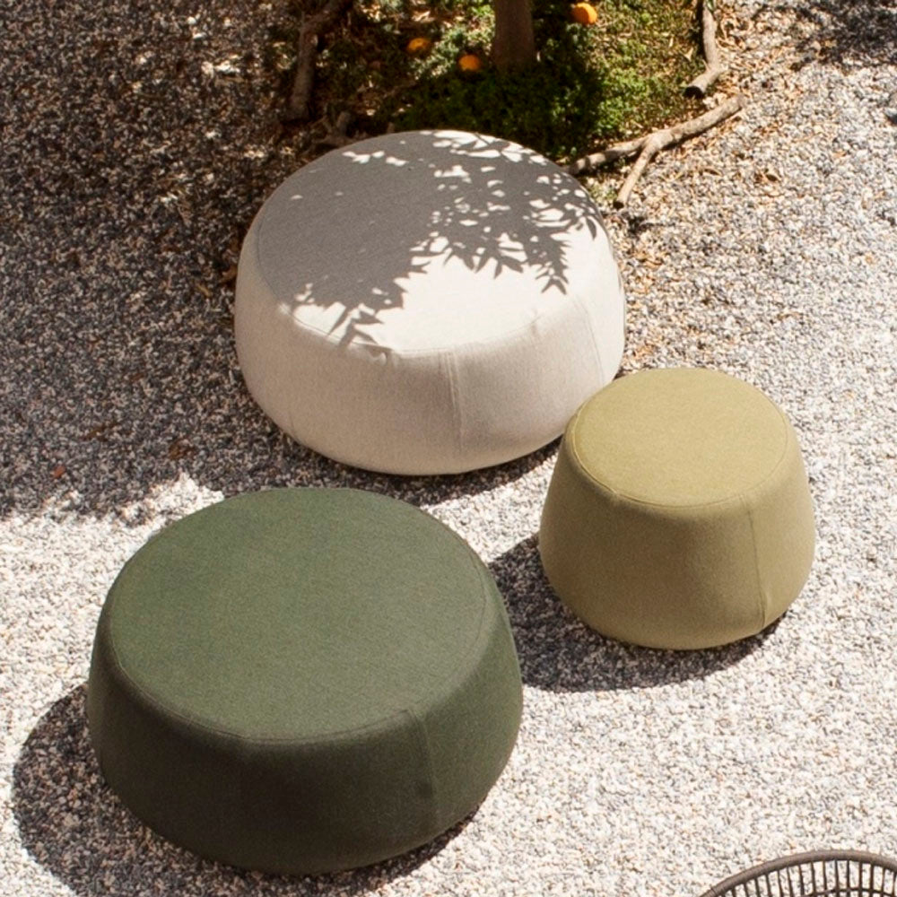 Nomad Pouf Diam. 61 cm - Natté Leaf