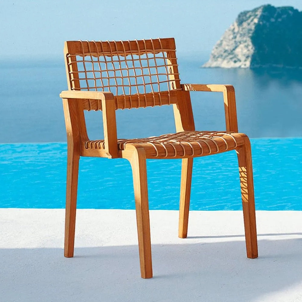 Synthesis Small Teak Armchair