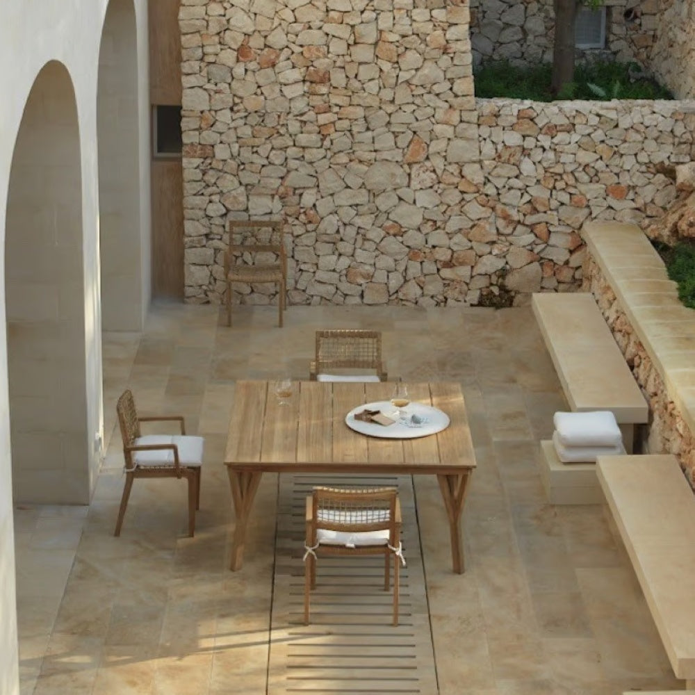 Synthesis Small Teak Armchair