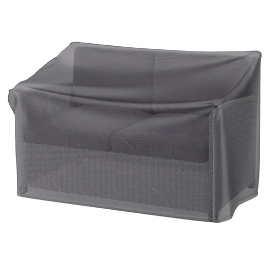 Lounge Benches with High Backrest Protective Cover 140 x 90 x 65/90 cm