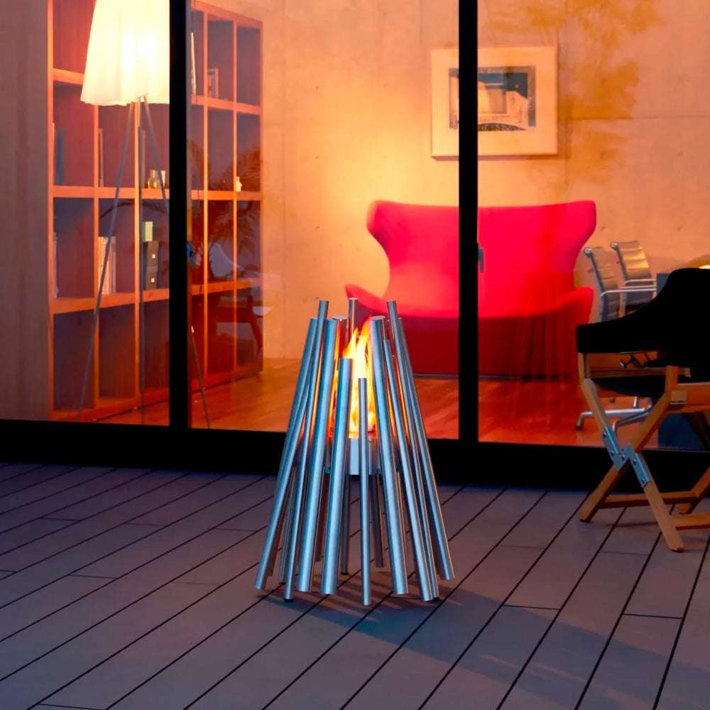 Stix Fire Pit - Black