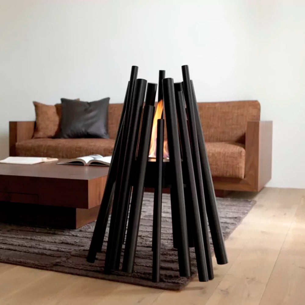 Stix Fire Pit - Black
