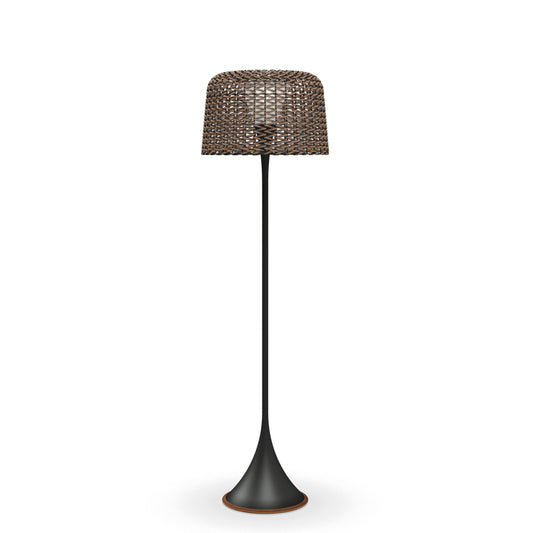 Gloster Mesh Tall Lantern - Meteor