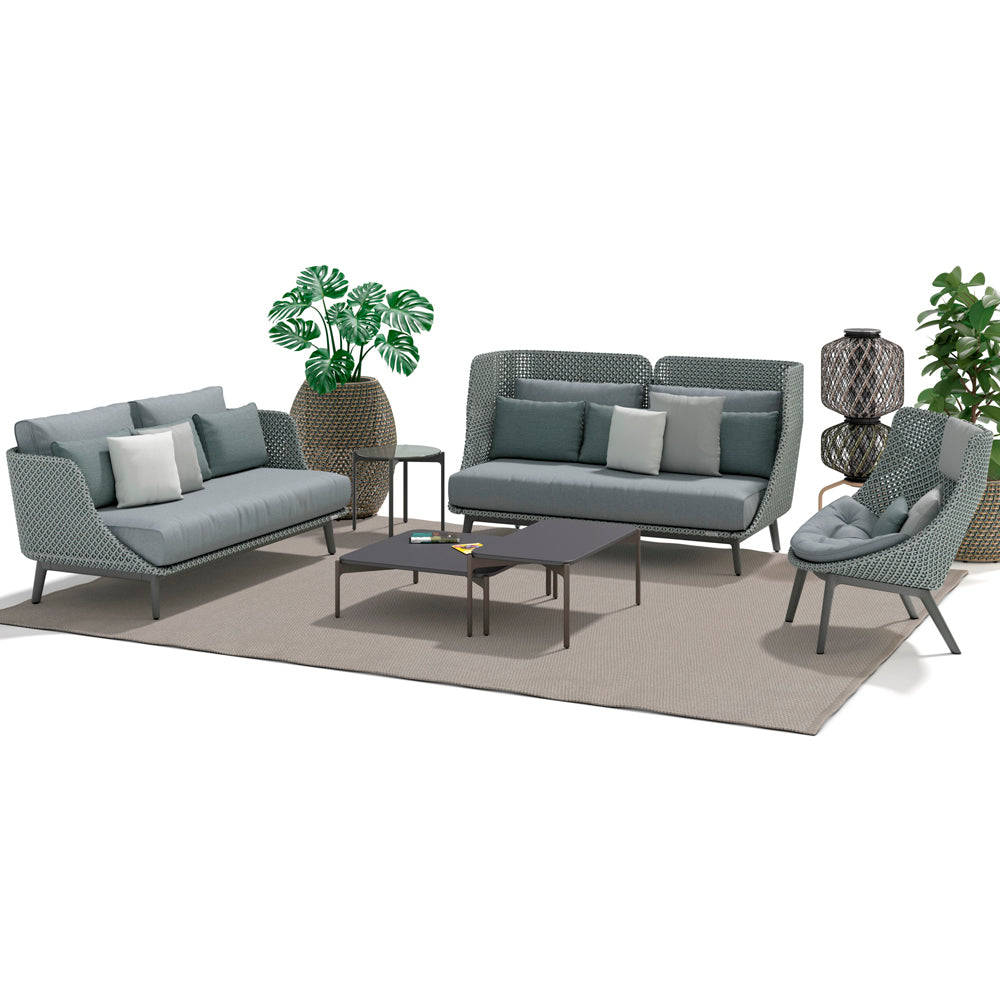 Mbarq 3-Seater Sofa - Pepper