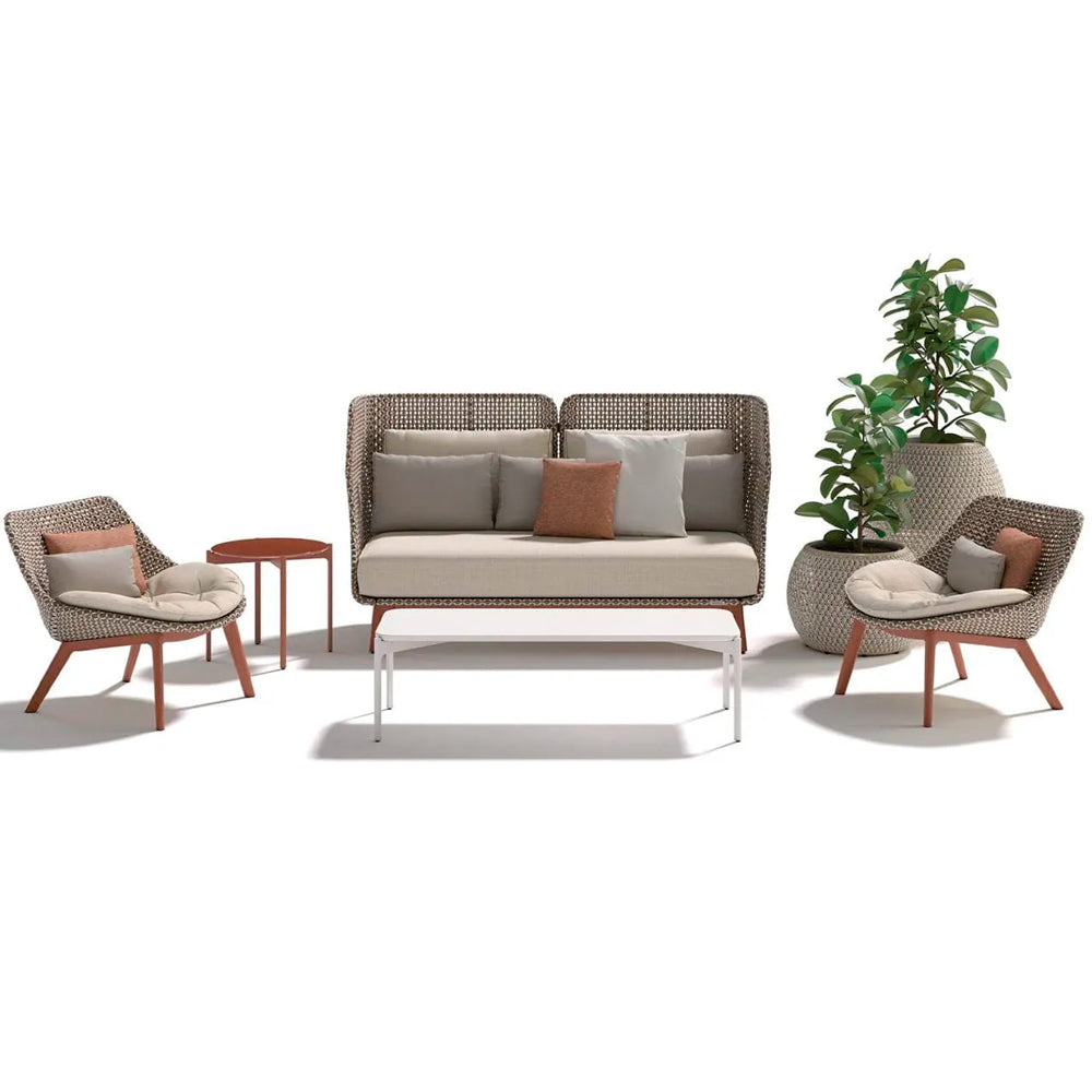 Mbrace Alu Club Chair - Arabica