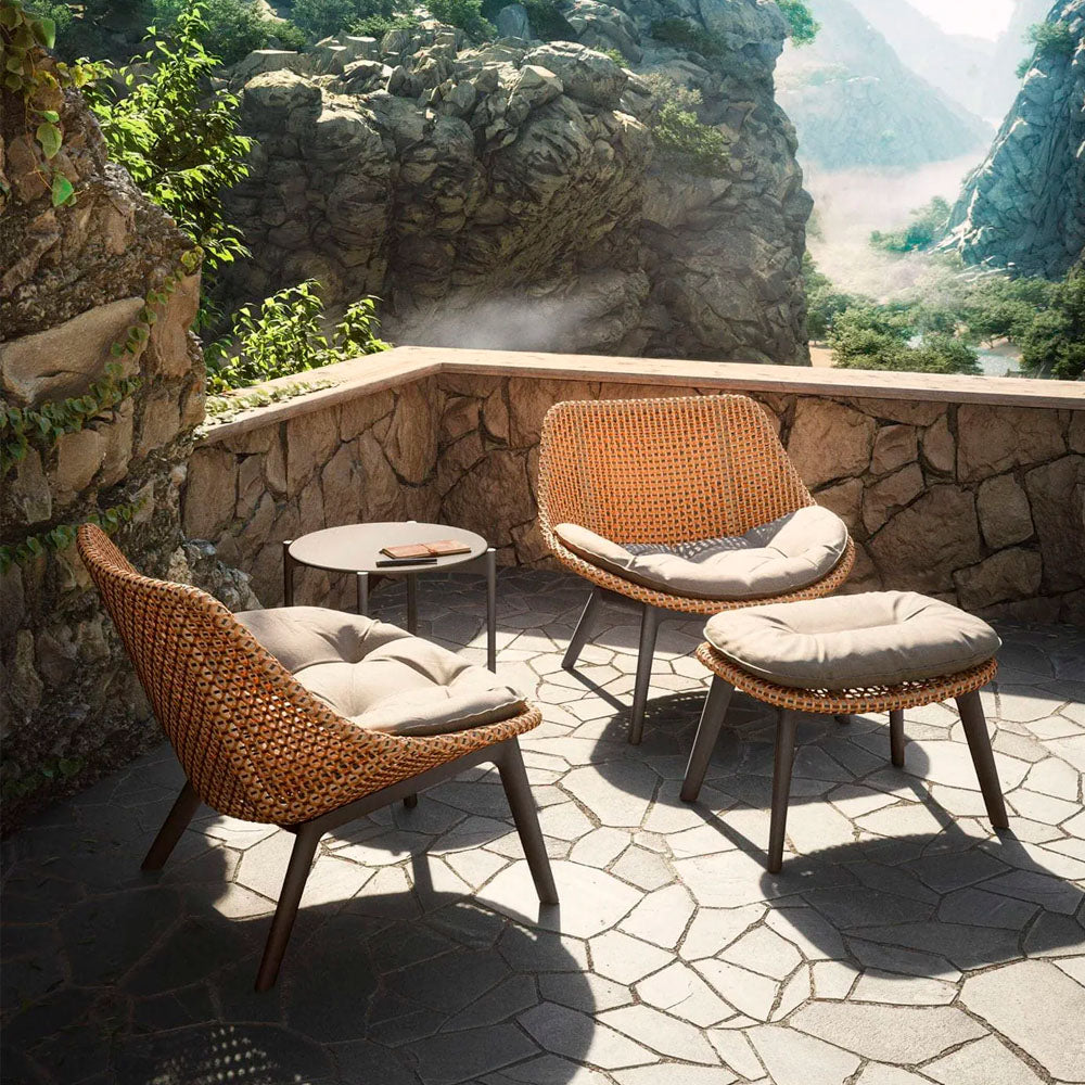 Mbrace Alu Club Chair - Pepper