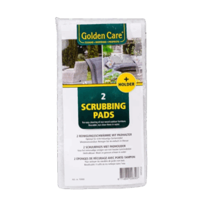 Golden Care Soft Scrubbing Pads - White